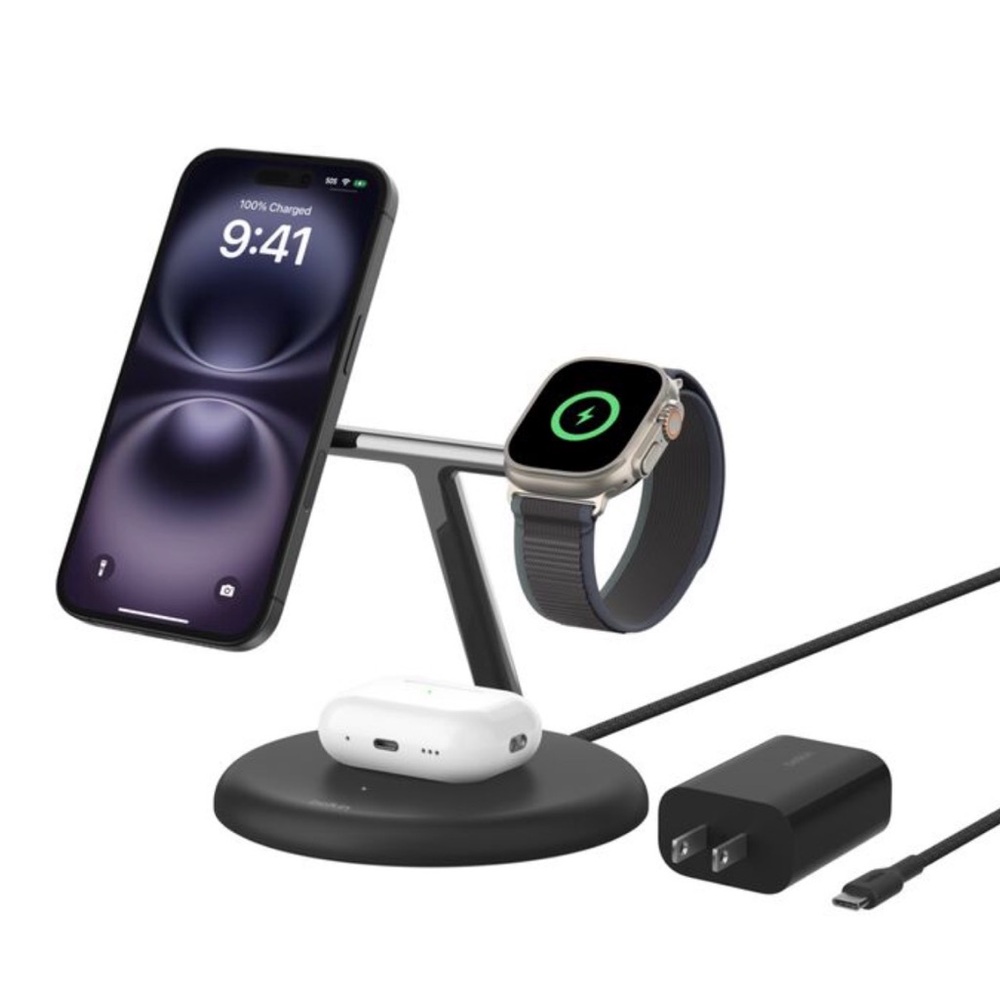 Belkin Black Wireless Charging Stand